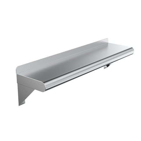 Amgood 8 in. x 24 in. Stainless Steel Wall Shelf AMG WS-0824